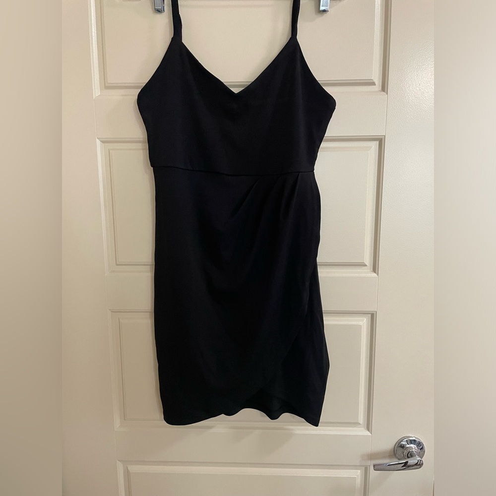 Little Black Dress. Size L. Wrap Dress